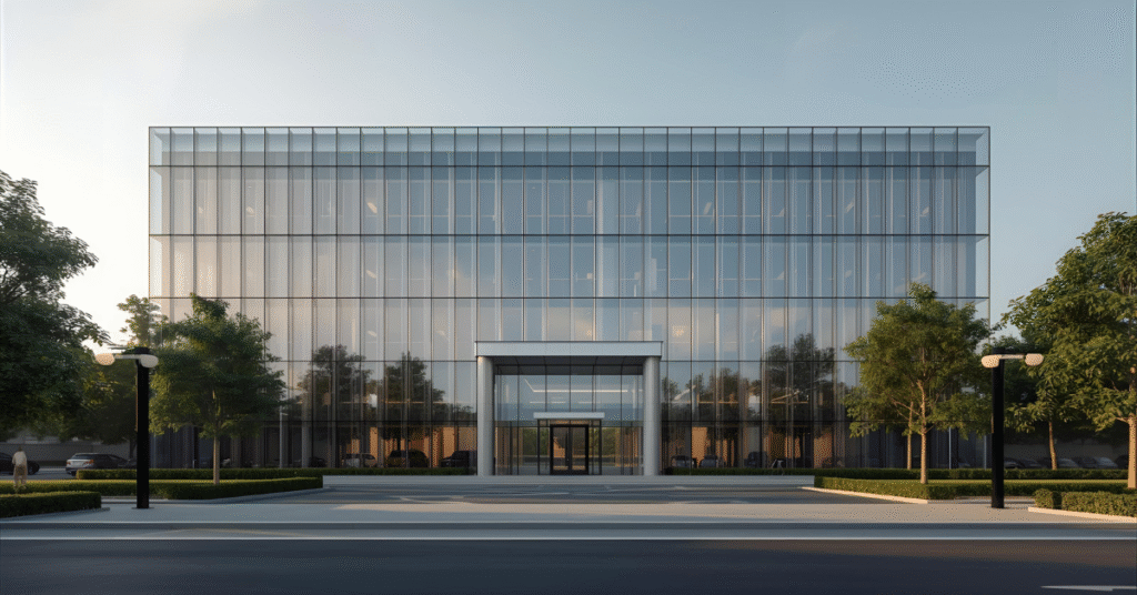 commercial office spaces